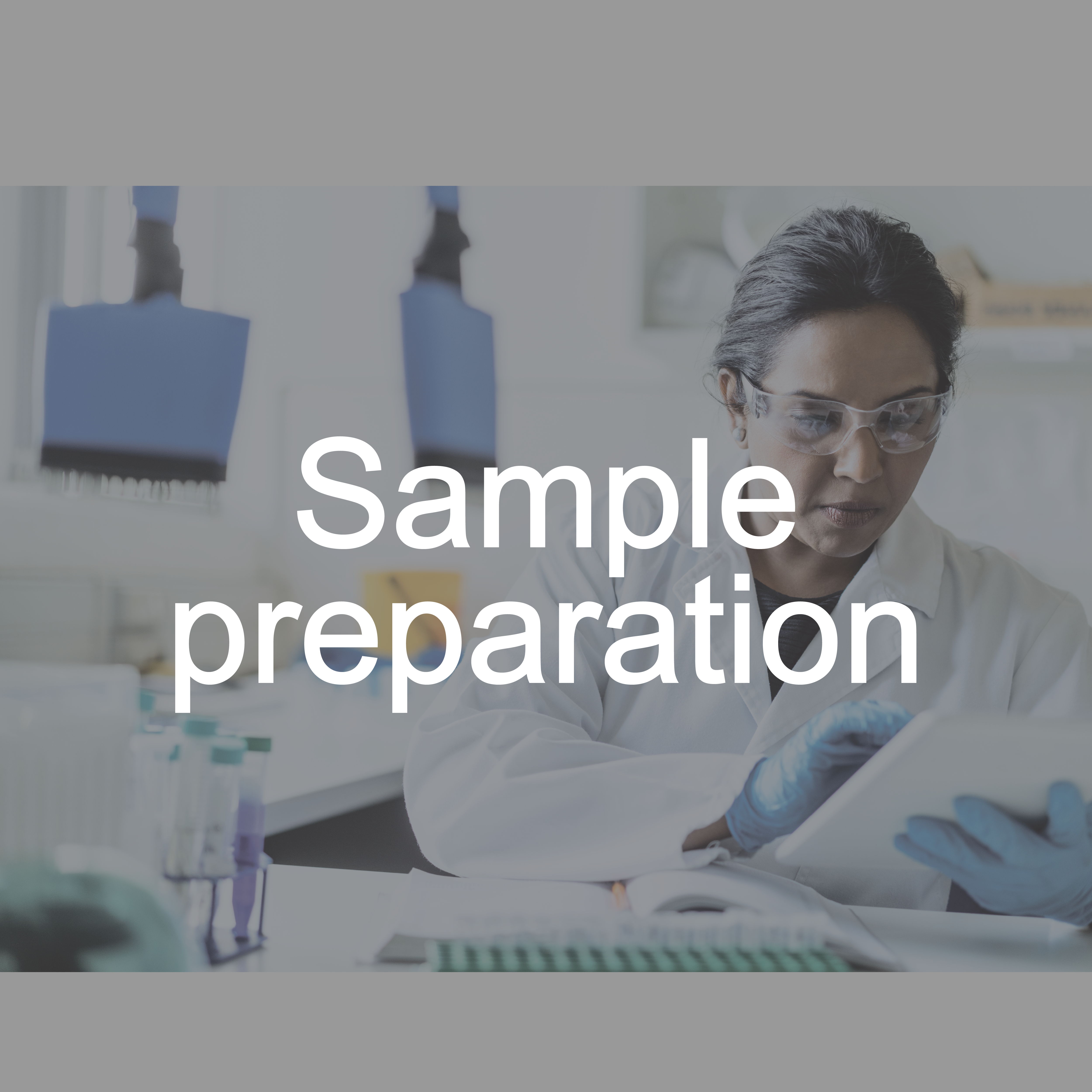 Sample preparation grid image ARIAL